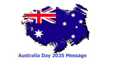 Australia Day 2025 Message