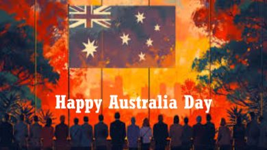 Happy Australia Day Sign Printable